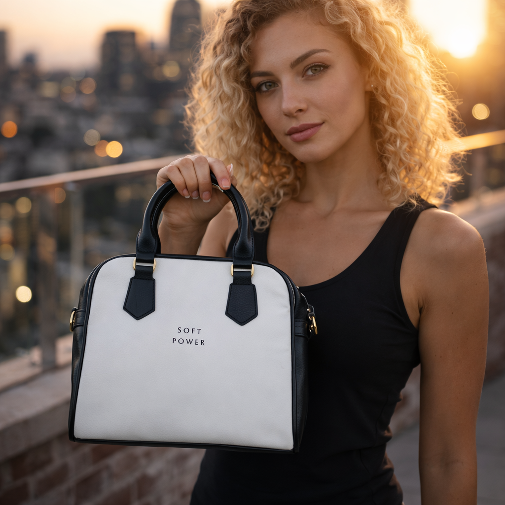 Soft Power Signature Bag  Minimaliste